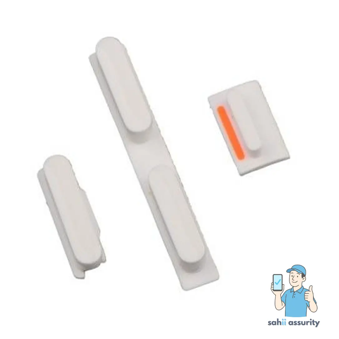 Power Button Outer for Apple iPhone 5c White